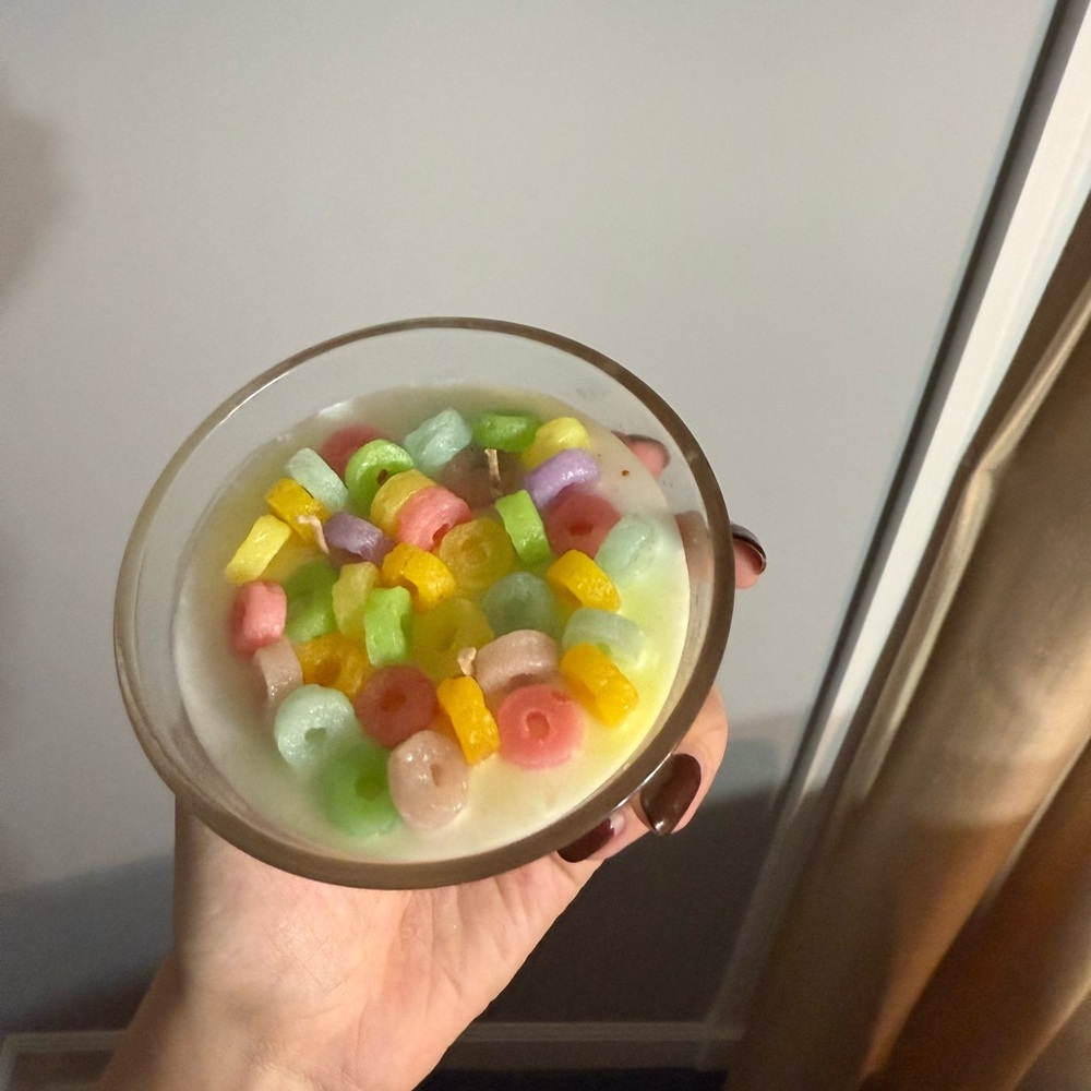 Colorful Cereal Bowl Candle - Picture 5 of 5
